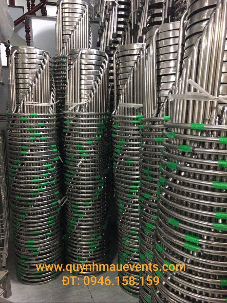 Cho thuê bàn ghế inox Cho thuê bàn ghế inox