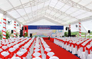 Cho thuê nhà bạt không gian- nhà bạt trụ tròn Cho thuê nhà bạt không gian- nhà bạt trụ tròn