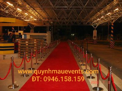 Cho thuê trụ inox dây nhung, trụ parier dây nhung Cho thuê trụ inox dây nhung, trụ parier dây nhung