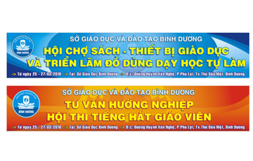 In ấn treo băng rôn 