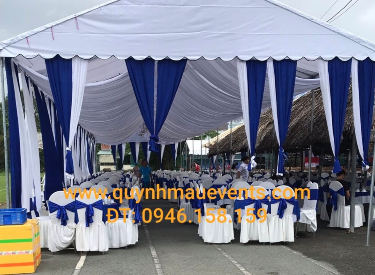 Trang trí đám cưới, không gian tiệc